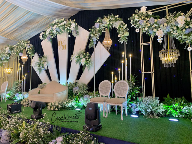 Dekorasi Wedding Minimalis Modern Malang Raya